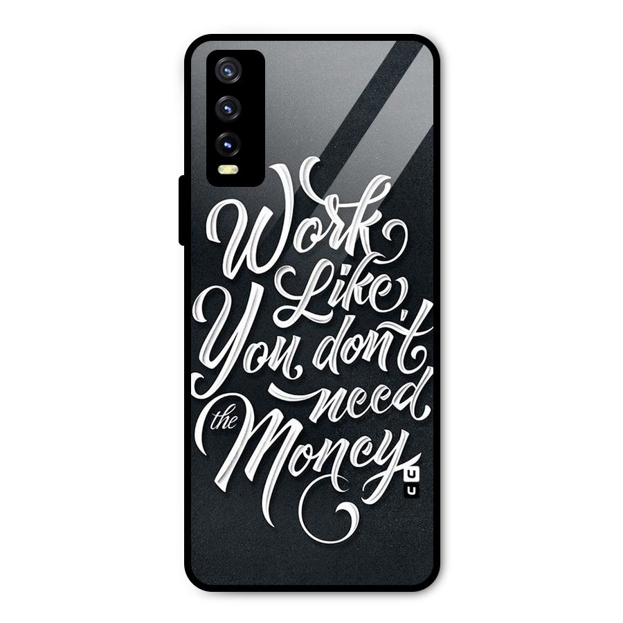 Work Like King Metal Back Case for Vivo Y20g
