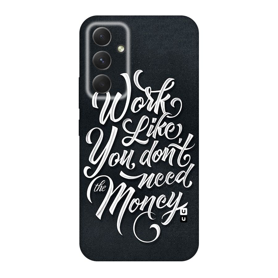 Work Like King Original Polycarbonate Back Case for Galaxy A54