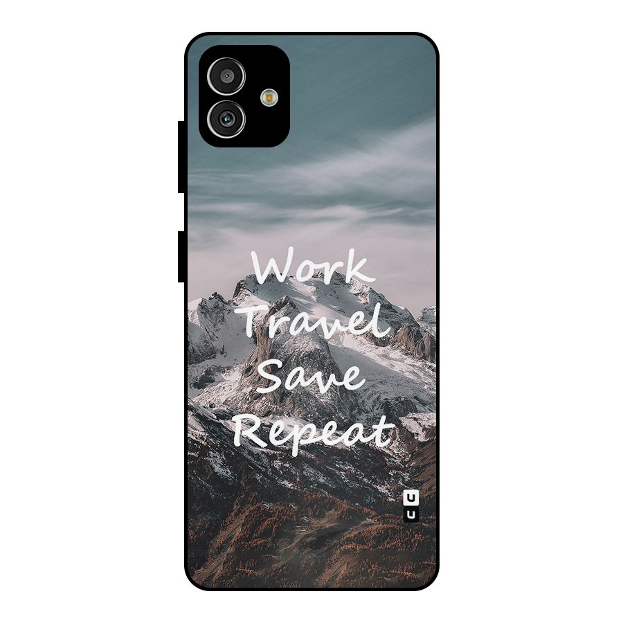 Work Travel Metal Back Case for Galaxy M13 5G