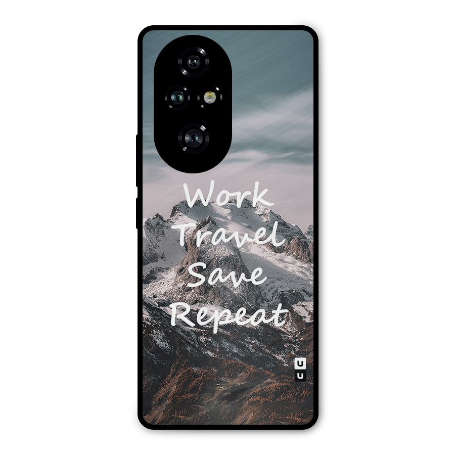 Work Travel Metal Back Case for Honor 200 Pro