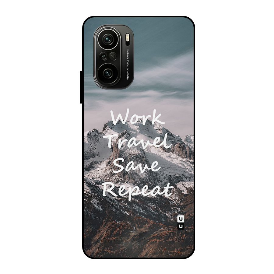 Work Travel Metal Back Case for Mi 11X Pro
