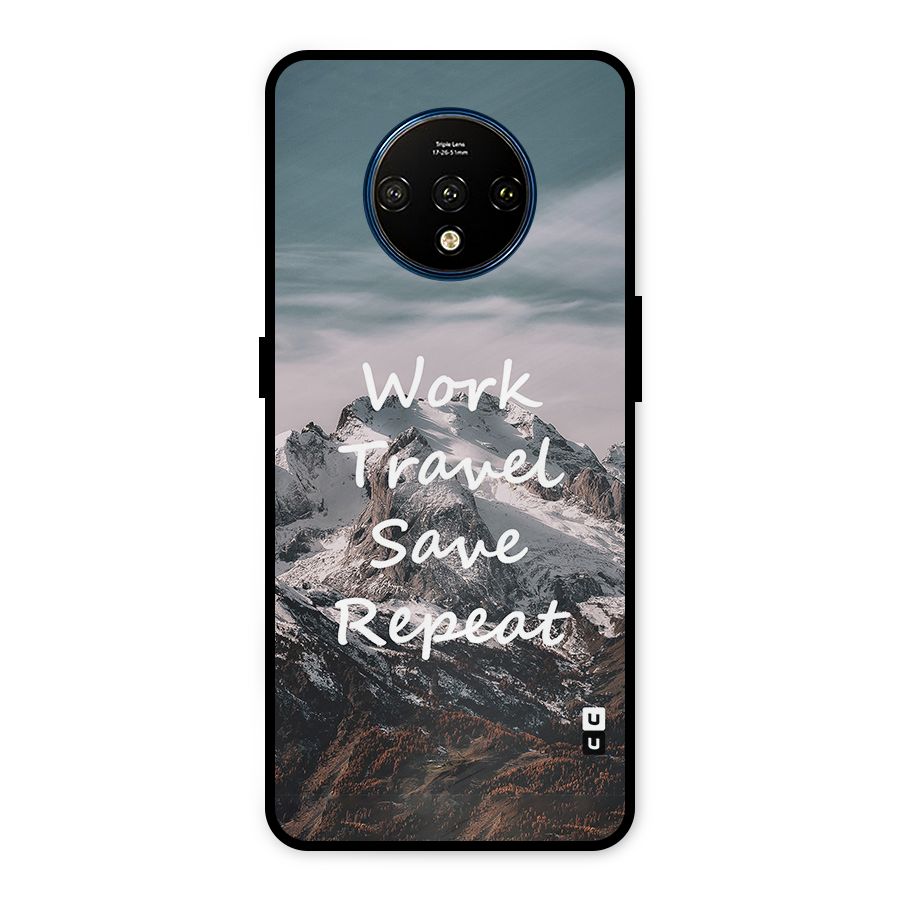 Work Travel Metal Back Case for OnePlus 7T
