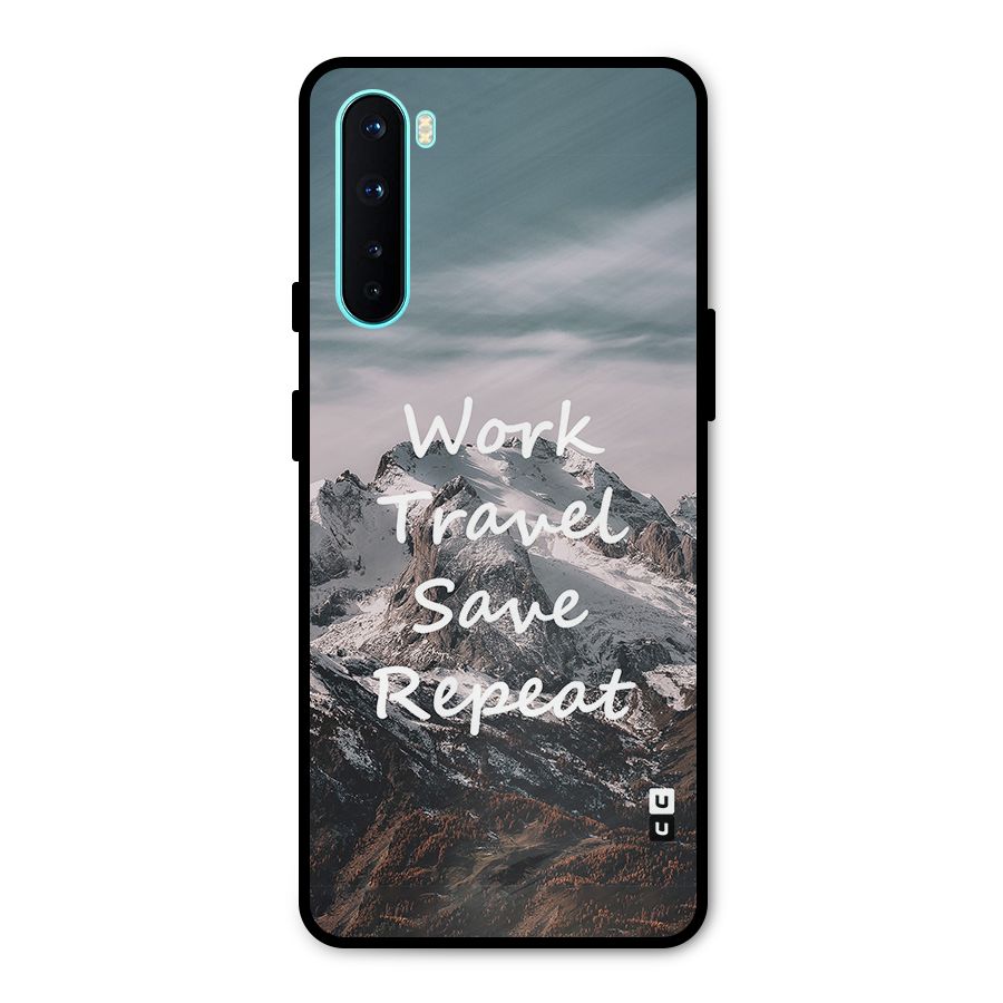 Work Travel Metal Back Case for OnePlus Nord