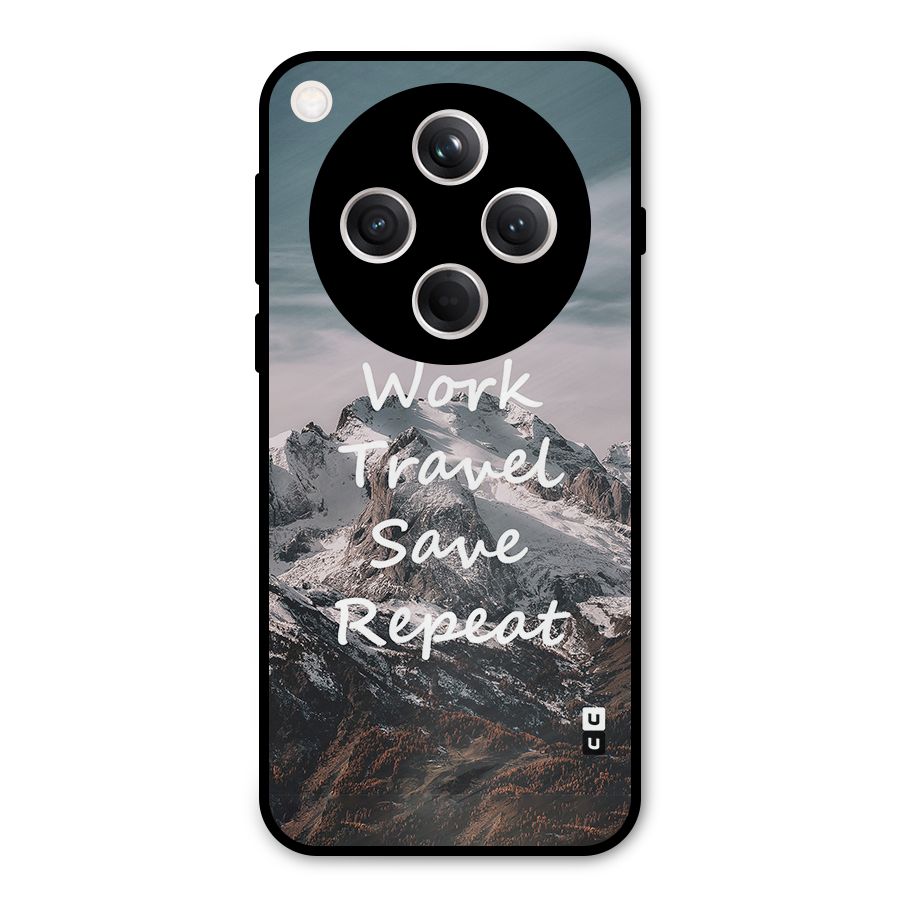 Work Travel Metal Back Case for Oppo Find X8