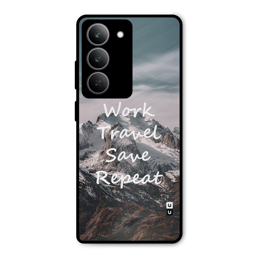 Work Travel Metal Back Case for Realme P3x