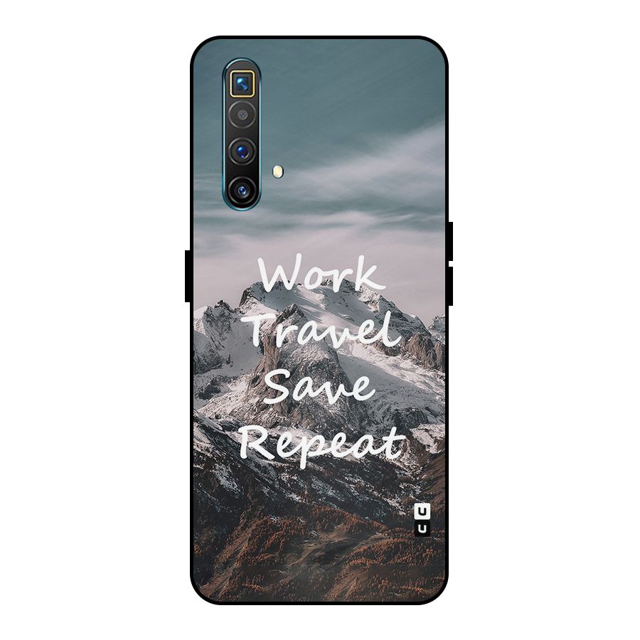 Work Travel Metal Back Case for Realme X3 SuperZoom