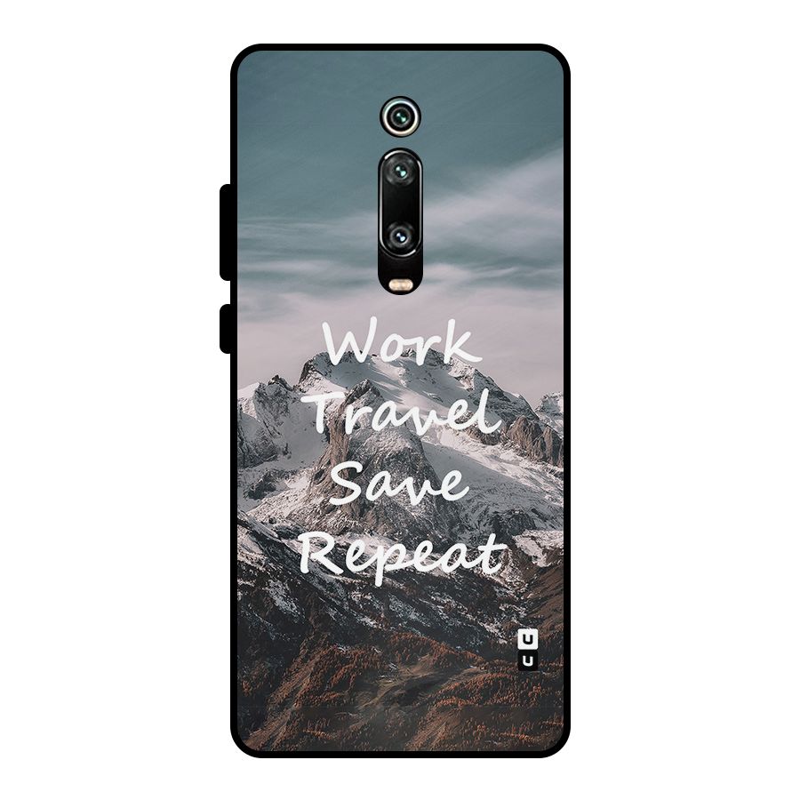 Work Travel Metal Back Case for Redmi K20