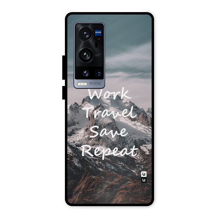 Work Travel Metal Back Case for Vivo X60 Pro Plus