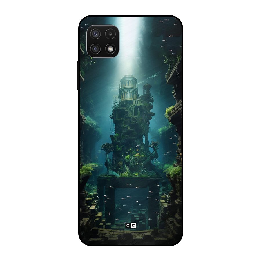 World Under Water Metal Back Case for Galaxy A22 5G