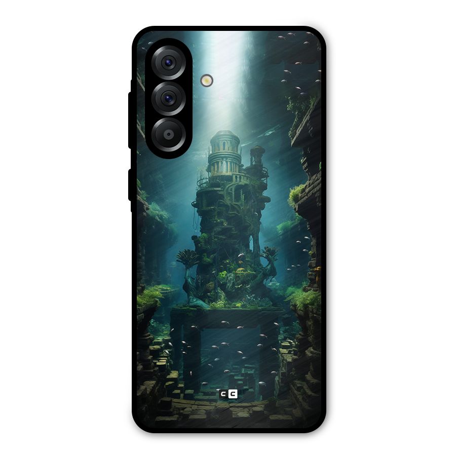 World Under Water Metal Back Case for Galaxy A36