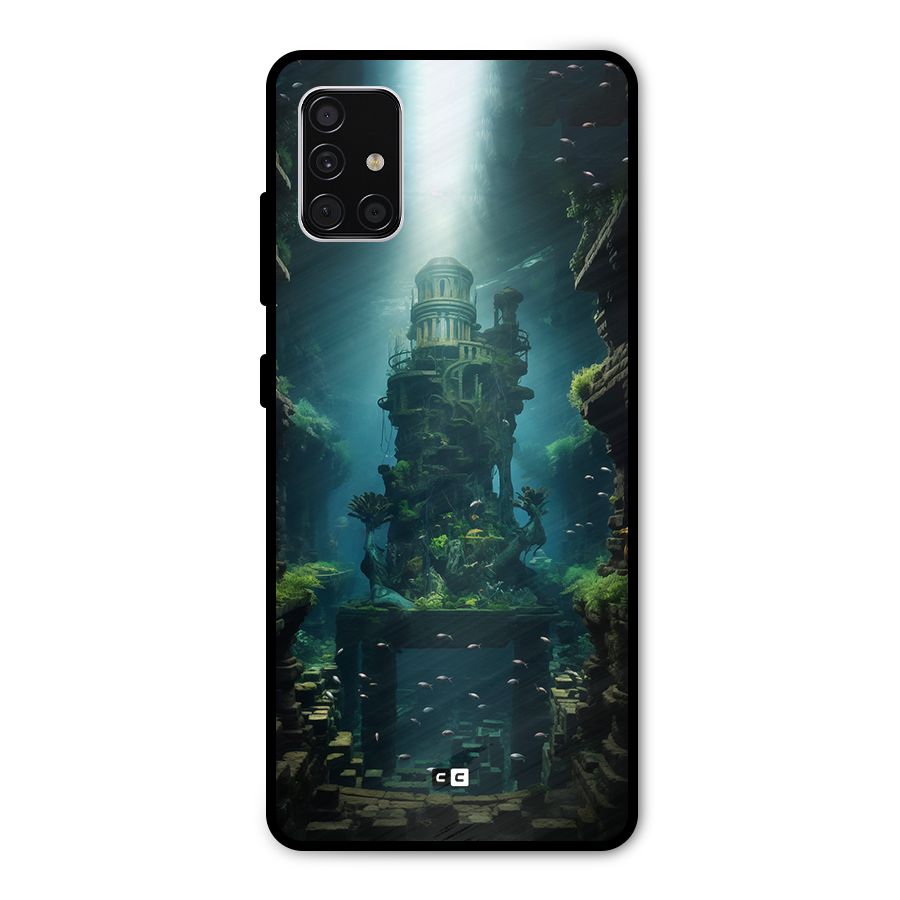World Under Water Metal Back Case for Galaxy A51