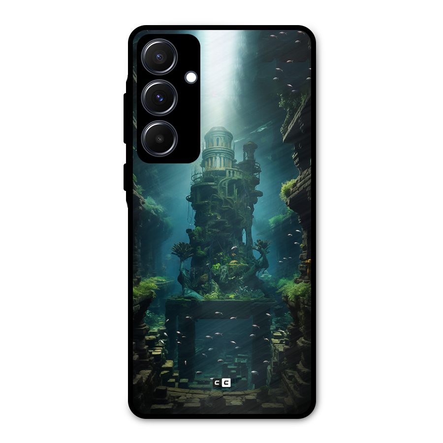 World Under Water Metal Back Case for Galaxy A55