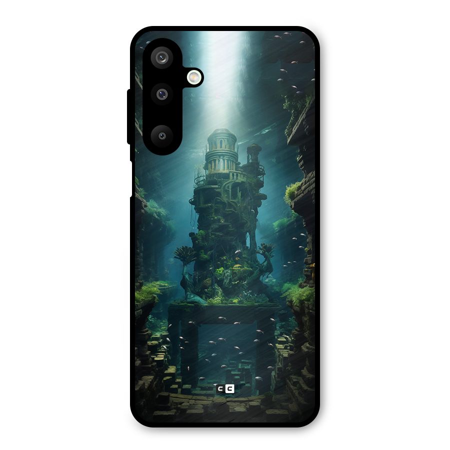 World Under Water Metal Back Case for Galaxy M16