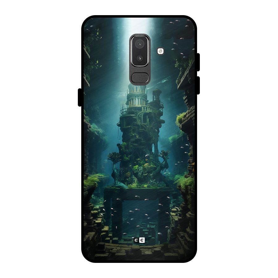 World Under Water Metal Back Case for Galaxy On8 (2018)