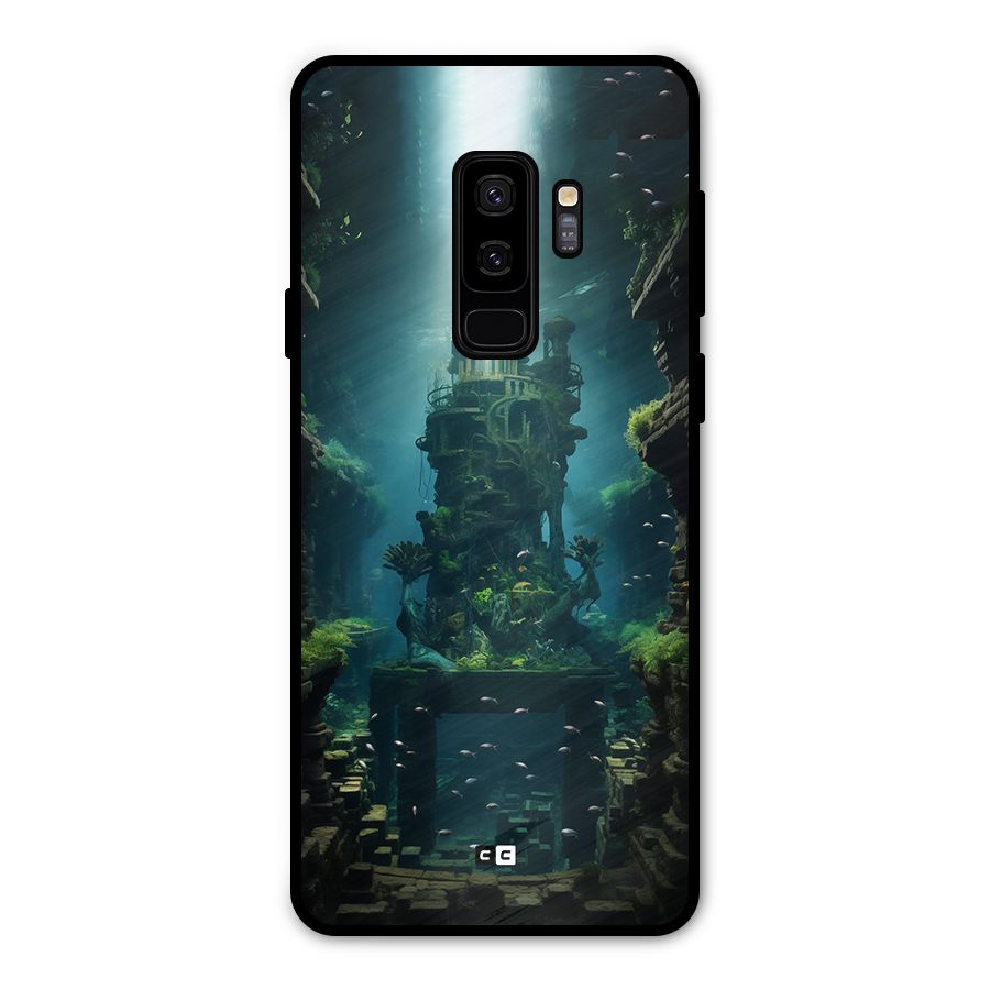 World Under Water Metal Back Case for Galaxy S9 Plus