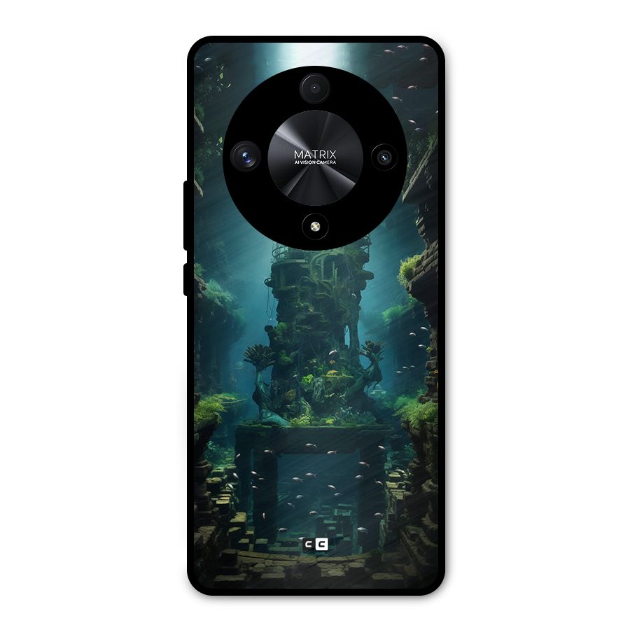 World Under Water Metal Back Case for Honor X9b