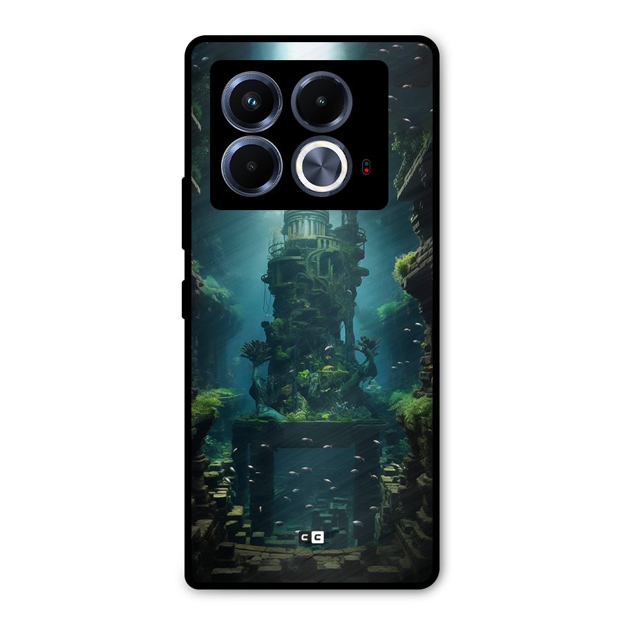 World Under Water Metal Back Case for Infinix Note 40 5G