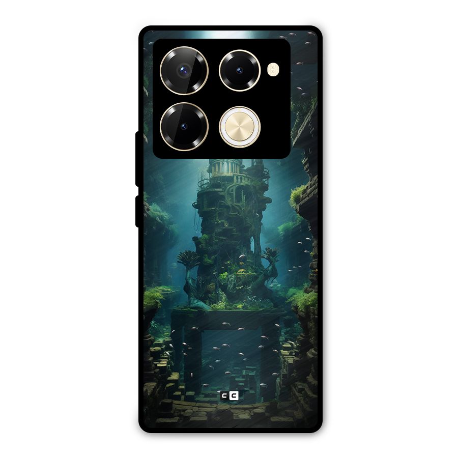 World Under Water Metal Back Case for Infinix Note 40 Pro Plus