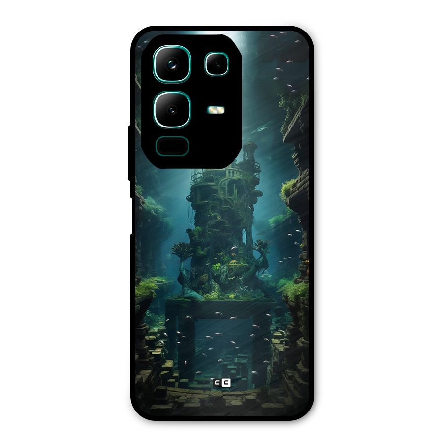 World Under Water Metal Back Case for Infinix Note 50x
