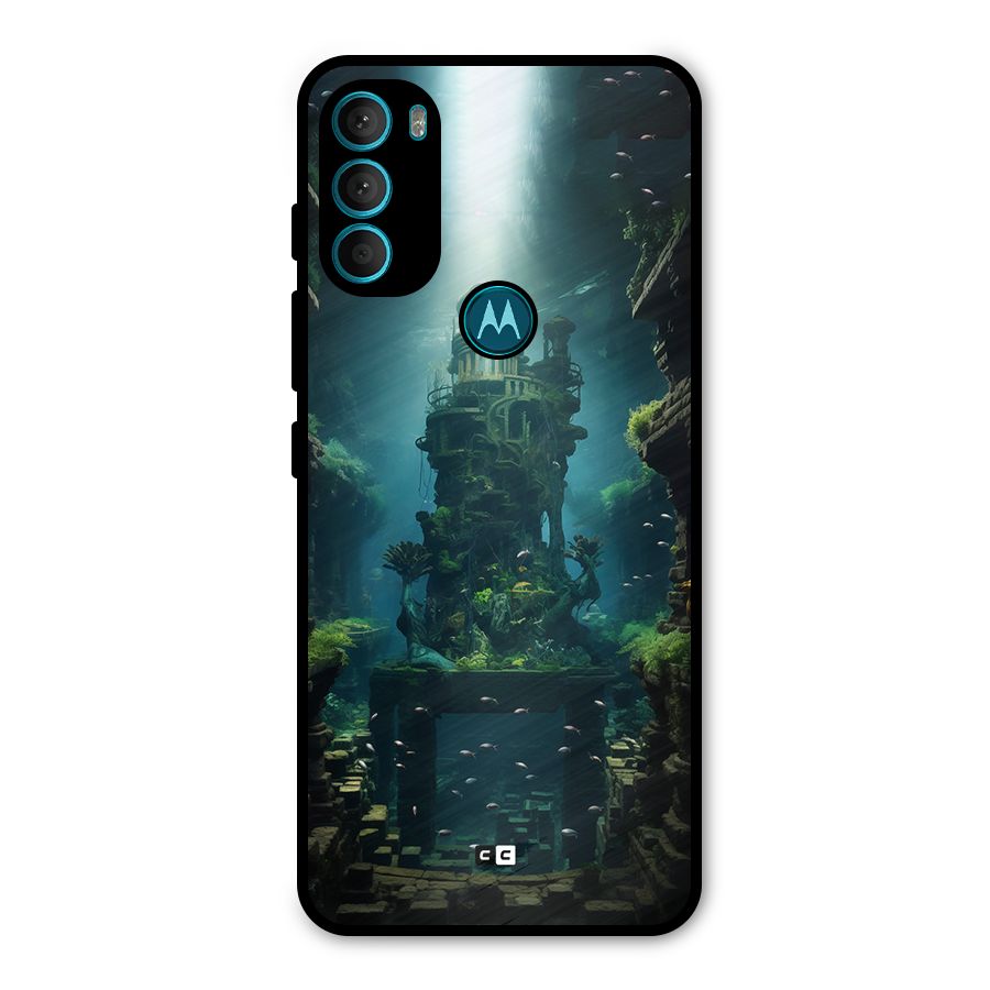 World Under Water Metal Back Case for Moto G71 5G