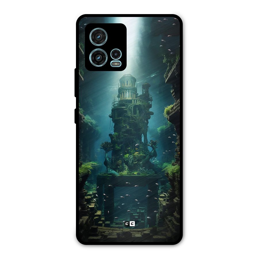 World Under Water Metal Back Case for Moto G72