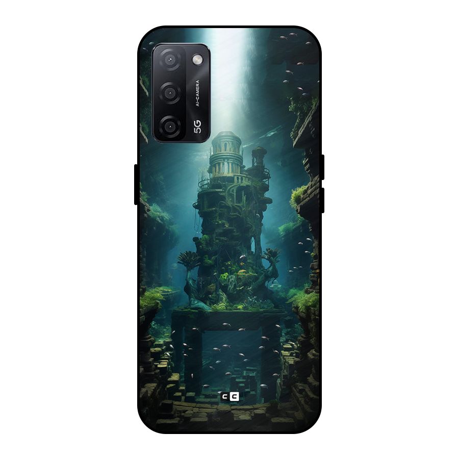 World Under Water Metal Back Case for Oppo A53s 5G