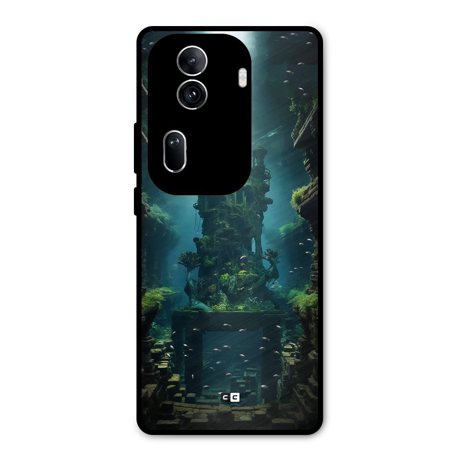 World Under Water Metal Back Case for Oppo Reno11 Pro 5G
