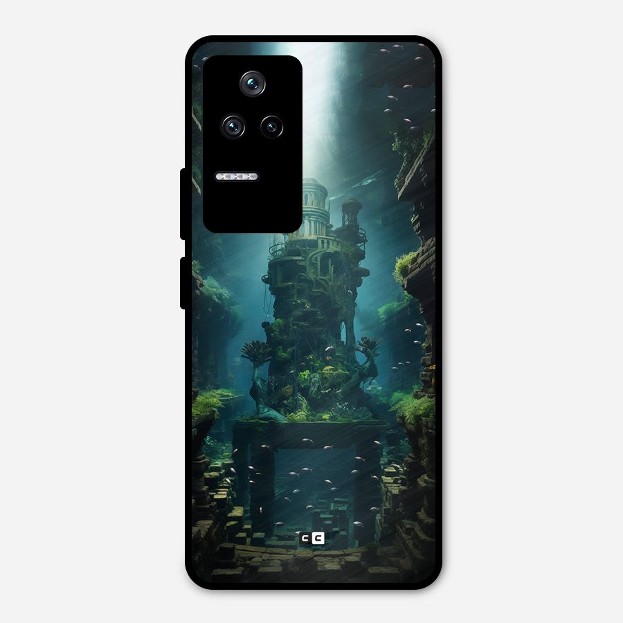 World Under Water Metal Back Case for Poco F4 5G