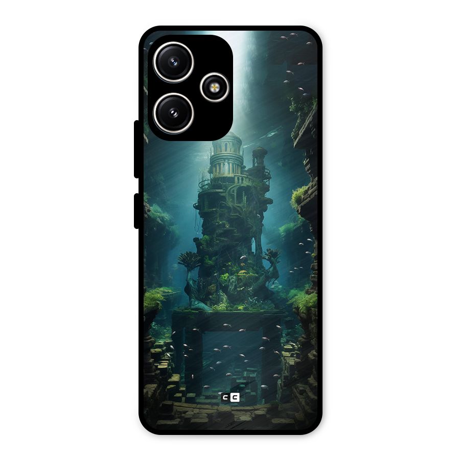 World Under Water Metal Back Case for Poco M6 Pro