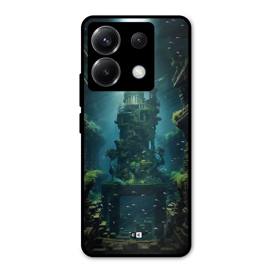 World Under Water Metal Back Case for Poco X6