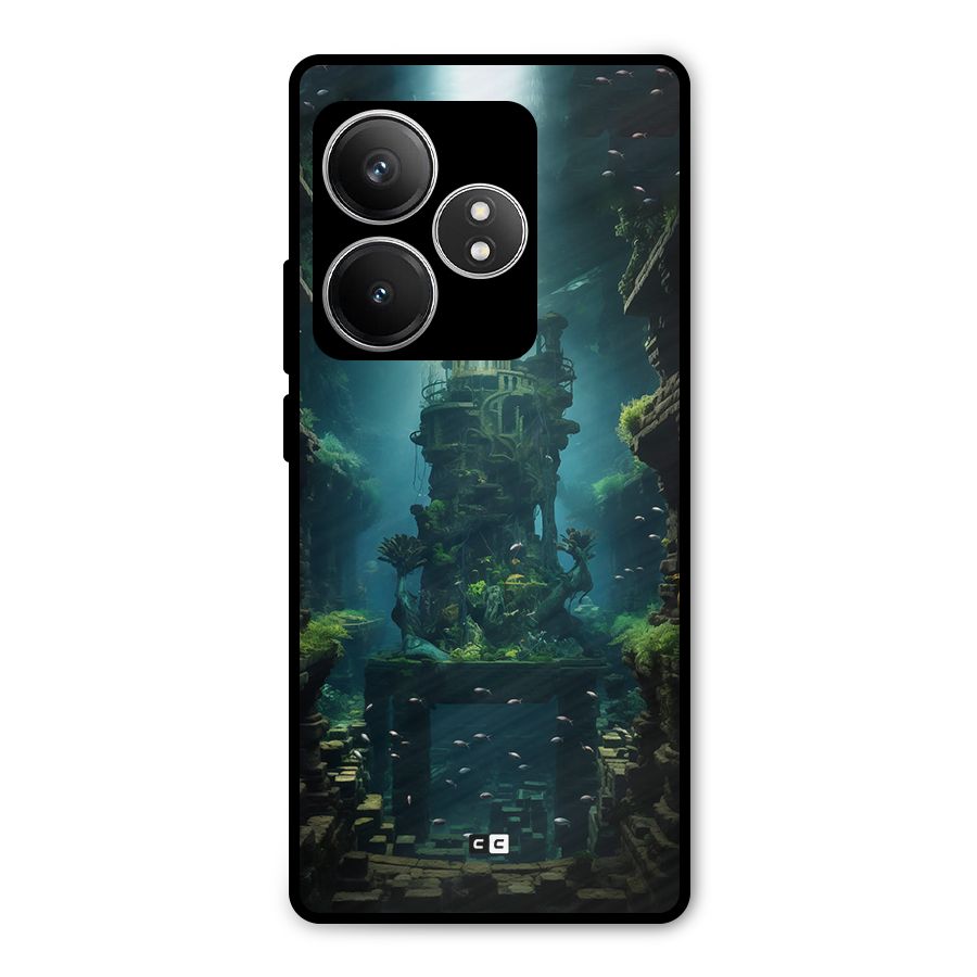 World Under Water Metal Back Case for Realme GT 6T