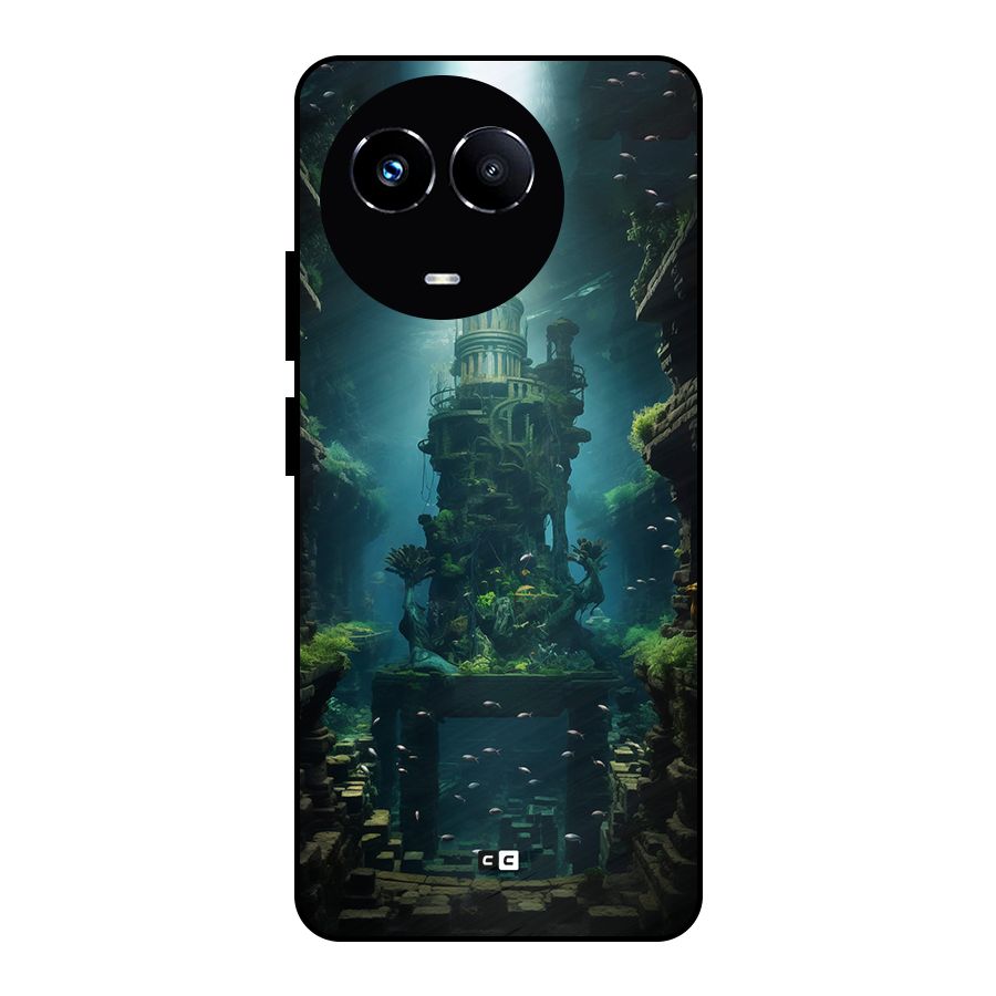 World Under Water Metal Back Case for Realme Narzo 60X