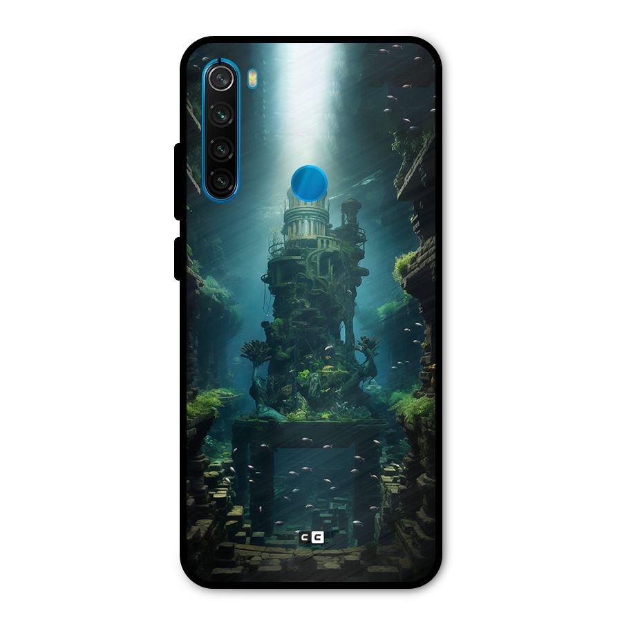 World Under Water Metal Back Case for Redmi Note 8