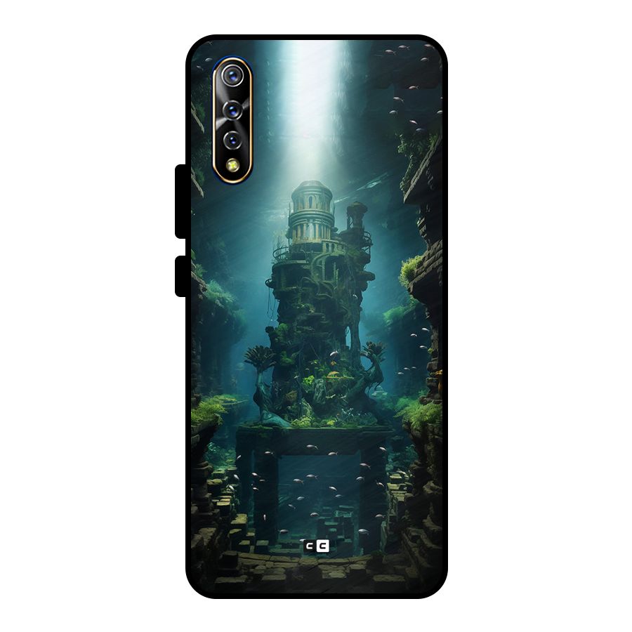 World Under Water Metal Back Case for Vivo S1