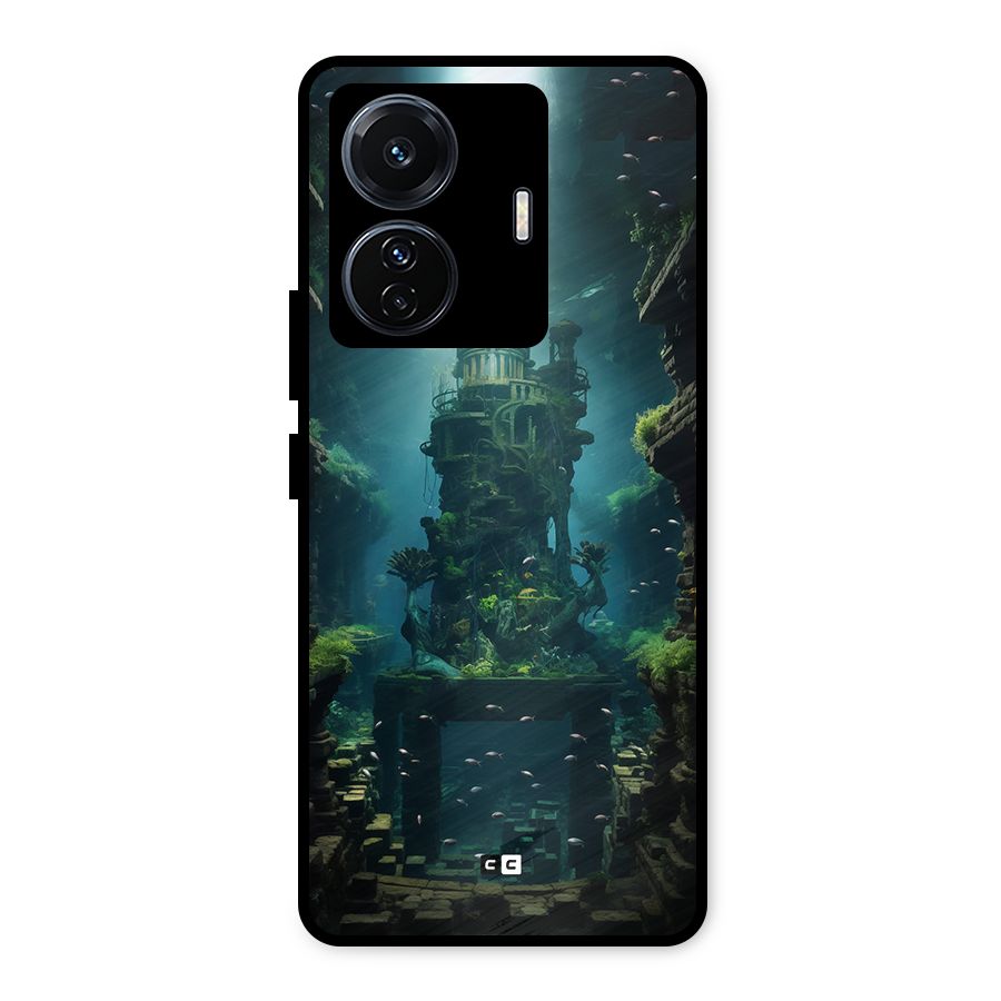 World Under Water Metal Back Case for Vivo T1 Pro