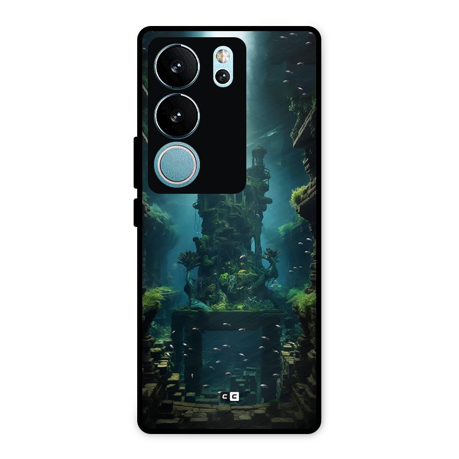 World Under Water Metal Back Case for Vivo V29