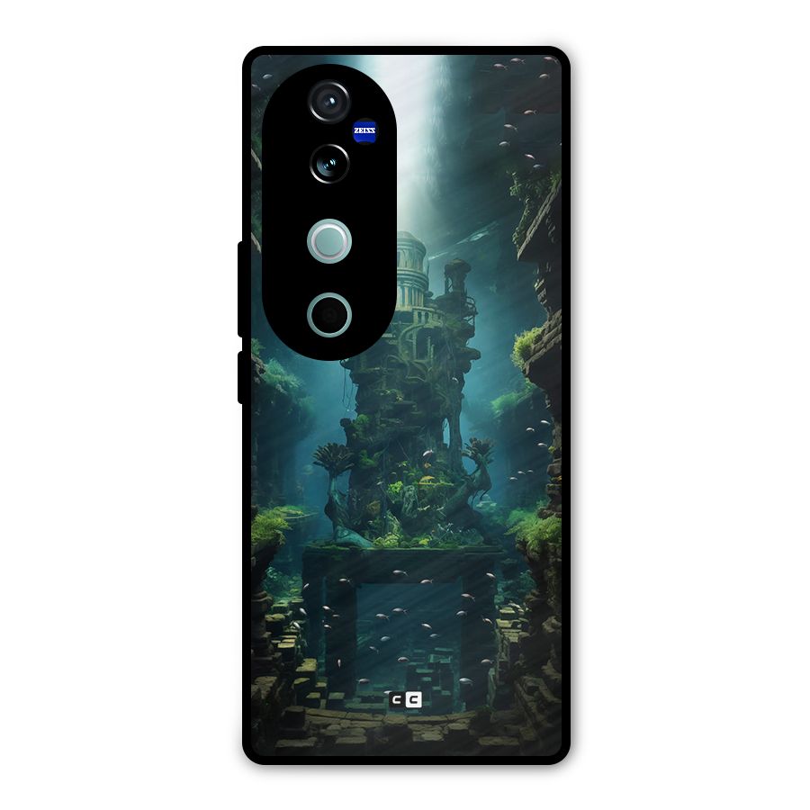 World Under Water Metal Back Case for Vivo V40