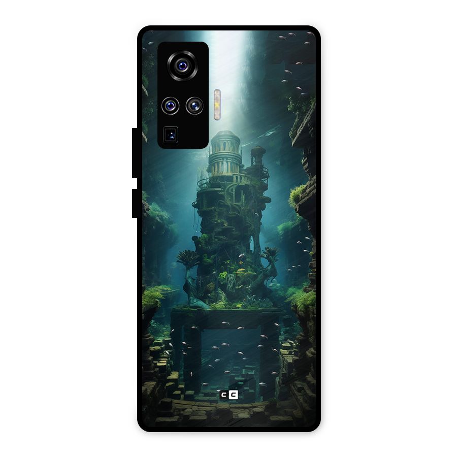 World Under Water Metal Back Case for Vivo X50 Pro