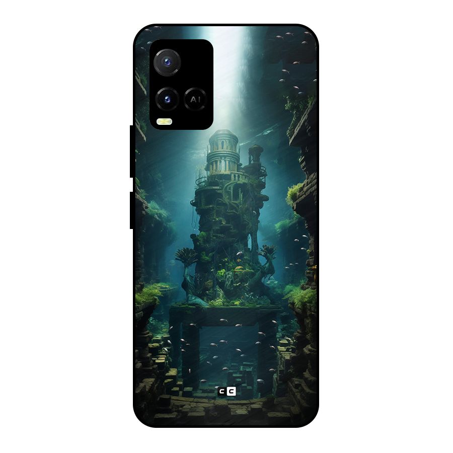 World Under Water Metal Back Case for Vivo Y21A