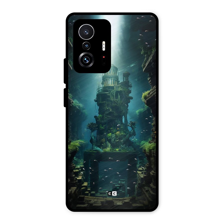 World Under Water Metal Back Case for Xiaomi 11T Pro