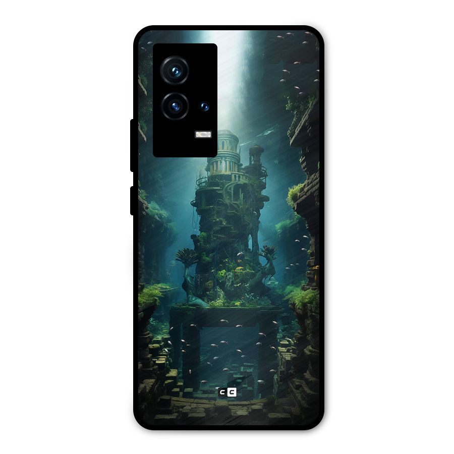 World Under Water Metal Back Case for iQOO 9 5G