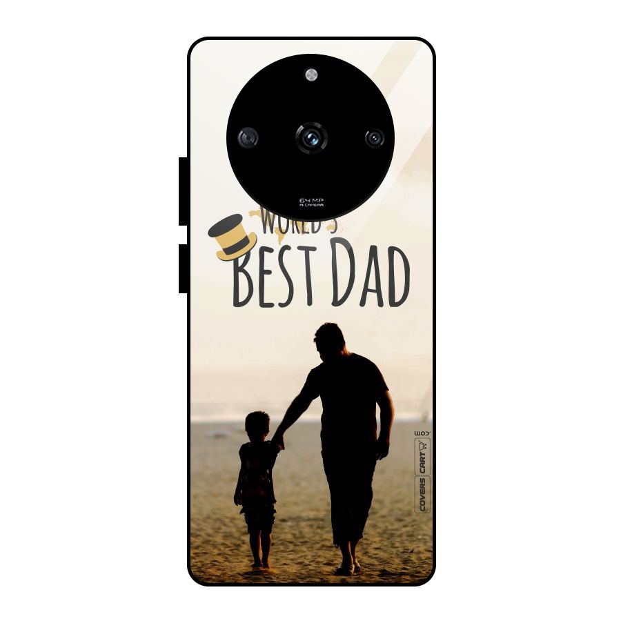 Worlds Best Dad Glass Back Case for Realme Narzo 60 5G