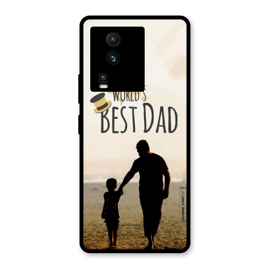 Worlds Best Dad Glass Back Case for Vivo iQOO Neo 7 Pro
