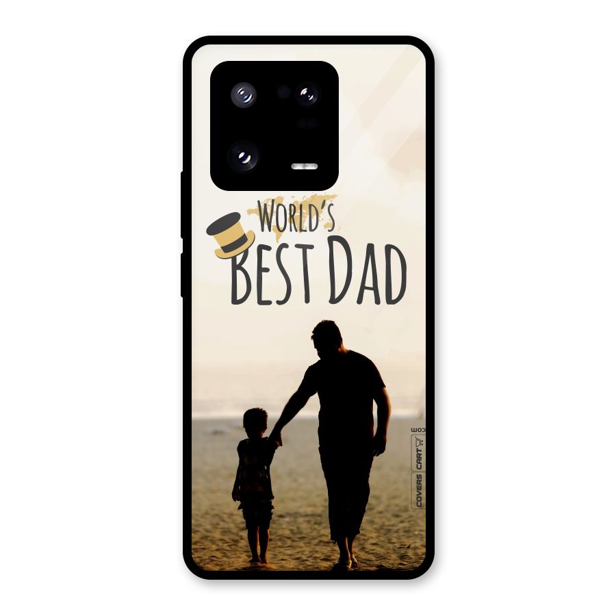 Worlds Best Dad Glass Back Case for Xiaomi 13 Pro
