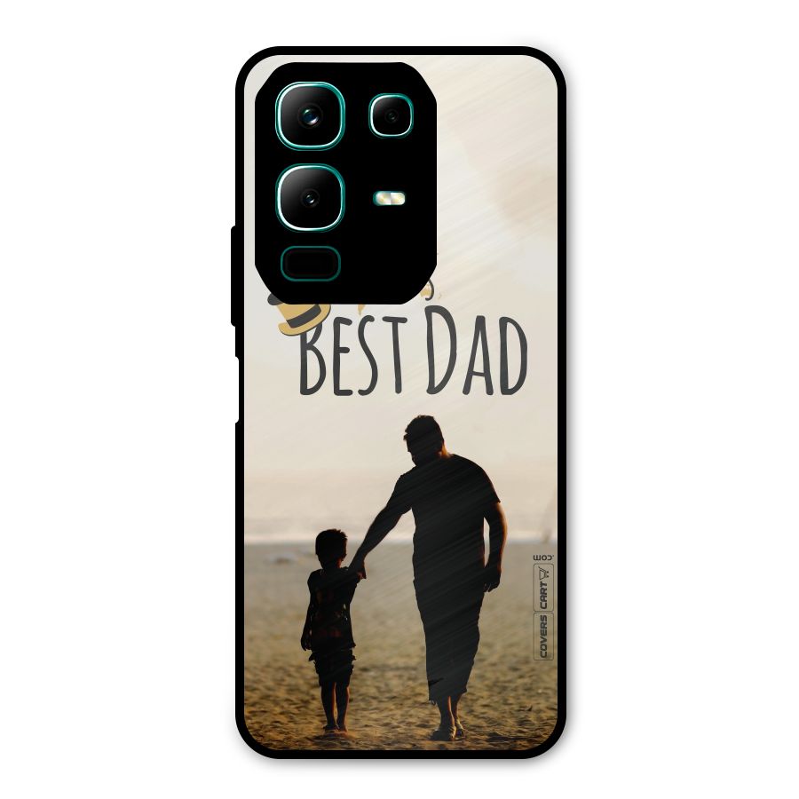 Worlds Best Dad Metal Back Case for Infinix Note 50x