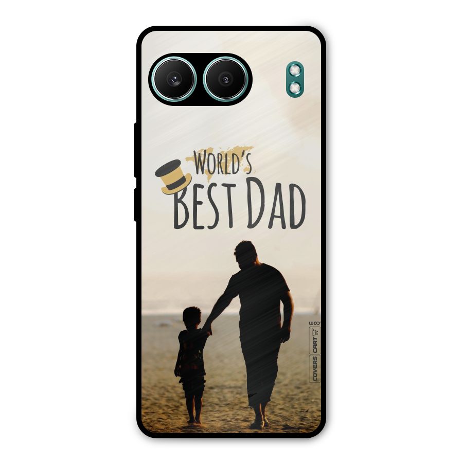 Worlds Best Dad Metal Back Case for OnePlus Nord 4