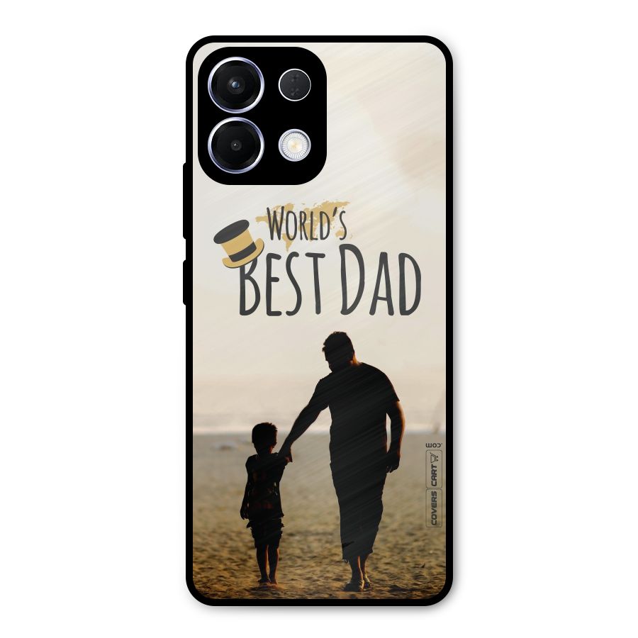 Worlds Best Dad Metal Back Case for Oppo K13