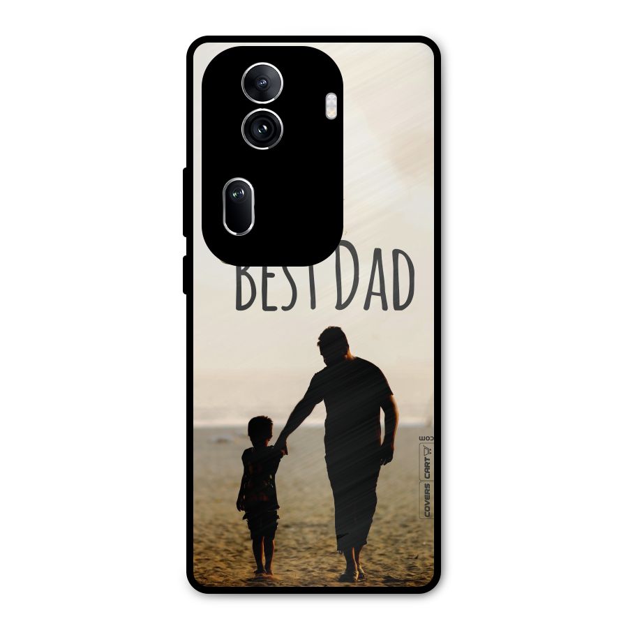 Worlds Best Dad Metal Back Case for Oppo Reno11 Pro 5G