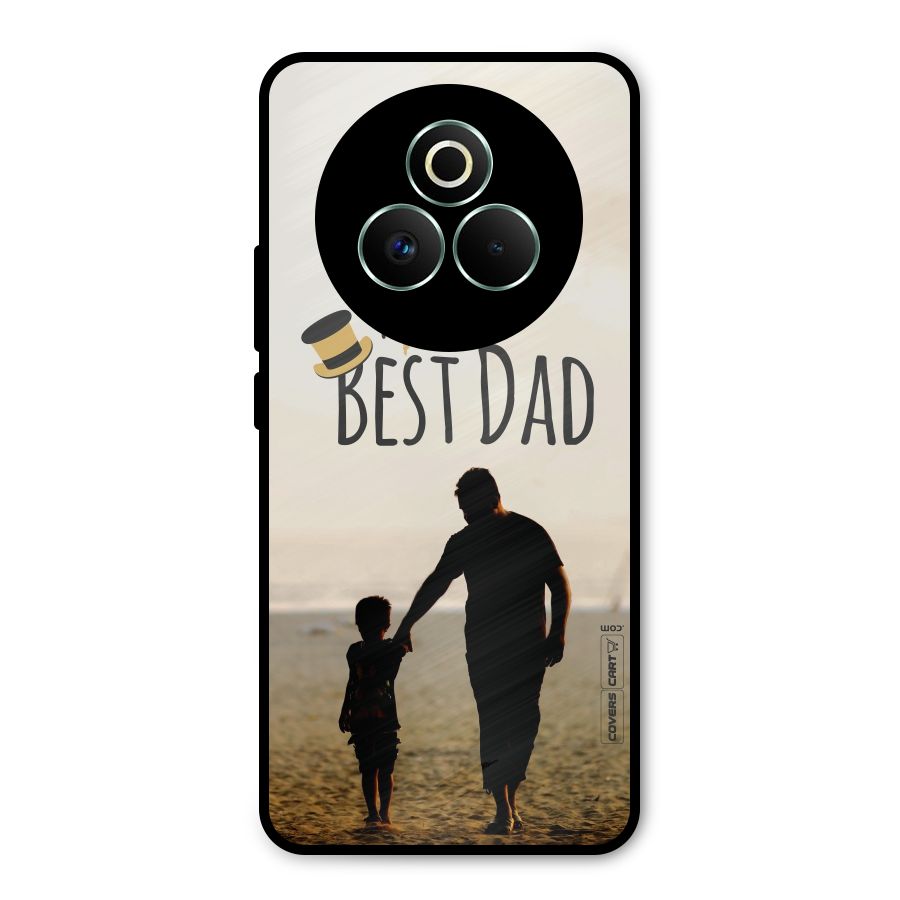 Worlds Best Dad Metal Back Case for Realme P3 Pro