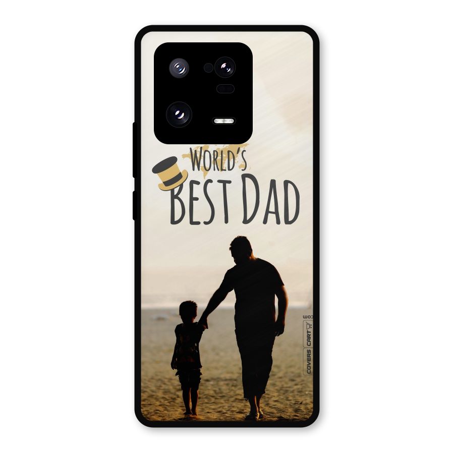 Worlds Best Dad Metal Back Case for Xiaomi 13 Pro